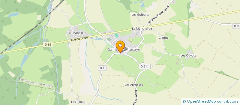 localisation de l'entreprise SARL DE LA RENARDIERE à SAINTS-EN-PUISAYE