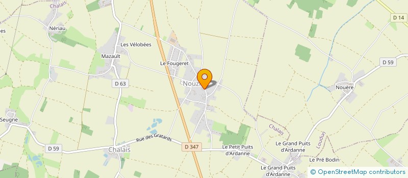 localisation de l'entreprise SARL DE LA ROCHE  CHALAIS