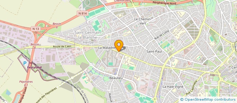 localisation de l'entreprise SARL DE LA TOUR à CAEN