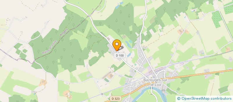 localisation de l'entreprise SARL DE LA TOUR à BAZOUGES CRE SUR LOIR