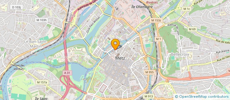 localisation de l'entreprise SARL DE LA TOUR  METZ