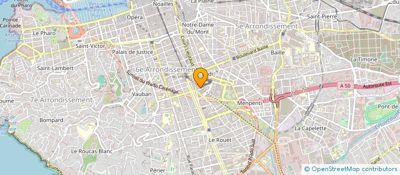 localisation de l'entreprise SARL DE LA TOUR SPF PL à MARSEILLE