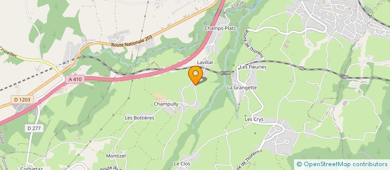 localisation de l'entreprise SARL DE LACHENAZ  LA ROCHE-SUR-FORON