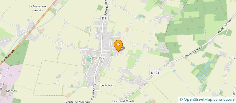 localisation de l'entreprise SARL DE LACOURT AU JARDIN SAP à VENNECY
