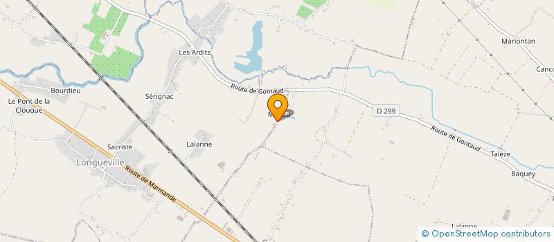 localisation de l'entreprise SARL DE MENAU  LONGUEVILLE