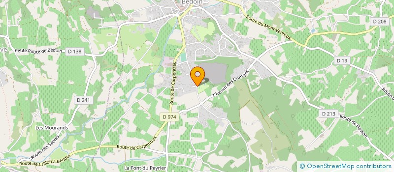 localisation de l'entreprise SARL DE MENEQUE à BEDOIN