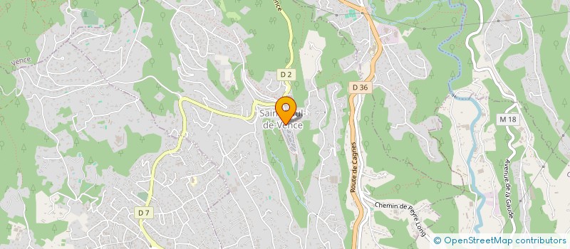 localisation de l'entreprise SARL DE MILLO PERRIN à SAINT-PAUL-DE-VENCE