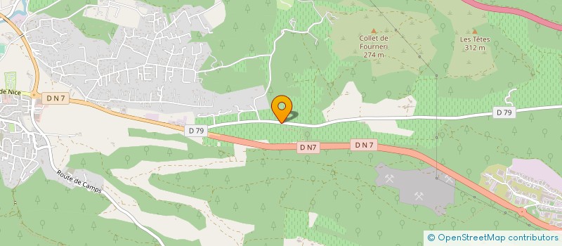 localisation de l'entreprise SARL DE NALE FRERES à BRIGNOLES