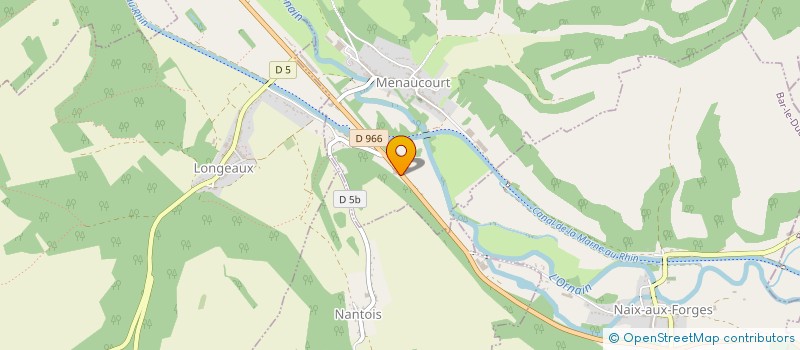 localisation de l'entreprise SARL DE NANTEL à NANTOIS