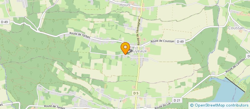 localisation de l'entreprise SARL DE OLIVEIRA  SOUYEAUX