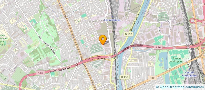 localisation de l'entreprise SARL DE PINA & FURTADO à VITRY-SUR-SEINE