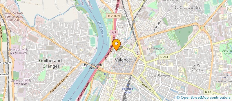 localisation de l'entreprise SARL DE PRESSE IMEDIA à VALENCE