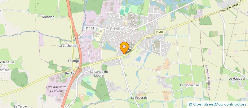 localisation de l'entreprise SARL DE PRESSE OPINIONS à PANCE
