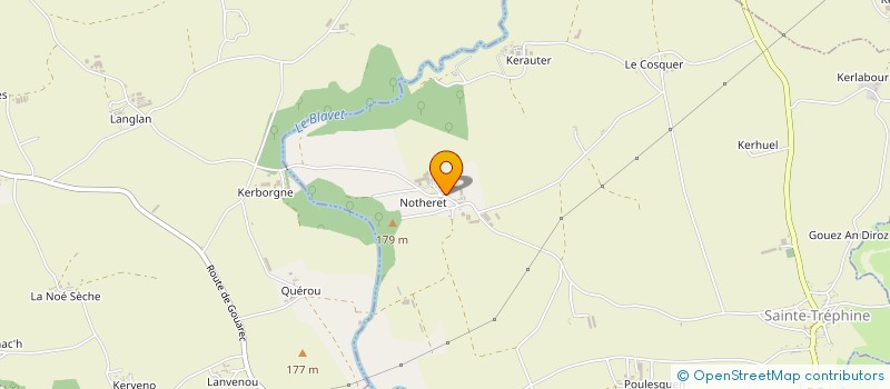localisation de l'entreprise SARL DE QUEROU à SAINTE-TREPHINE