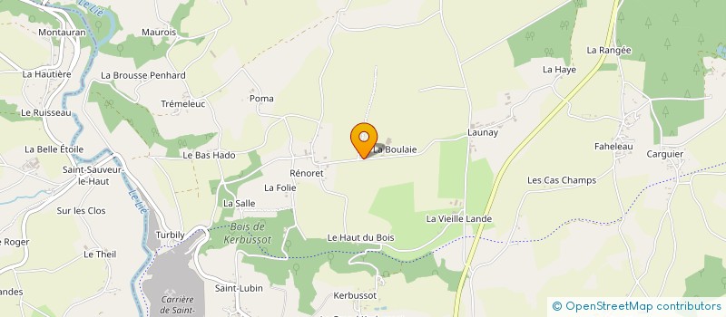 localisation de l'entreprise SARL DE RENORET  PLEMET