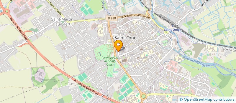 localisation de l'entreprise SARL DE RESTAURATION à SAINT-OMER