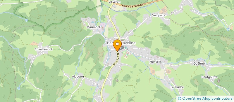 localisation de l'entreprise SARL DE RIGHI  BAN-DE-LAVELINE