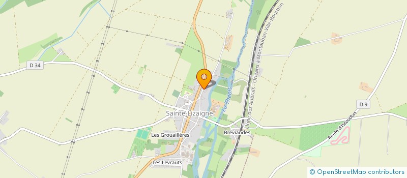 localisation de l'entreprise SARL DE SA ROGER à SAINTE-LIZAIGNE