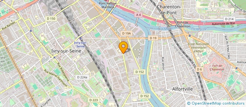 localisation de l'entreprise SARL DE SAINT ALOUR à IVRY-SUR-SEINE