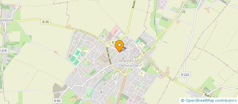 localisation de l'entreprise SARL DE SAINT JORES  DOUVRES-LA-DELIVRANDE