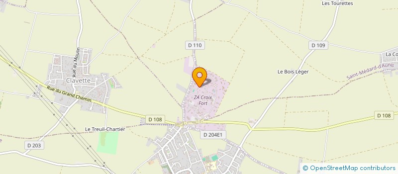 localisation de l'entreprise SARL DE SOUSA RODRIGUES à SAINT-MEDARD-D'AUNIS