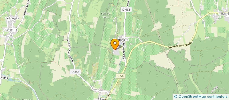 localisation de l'entreprise SARL DEAL  CHARDONNAY