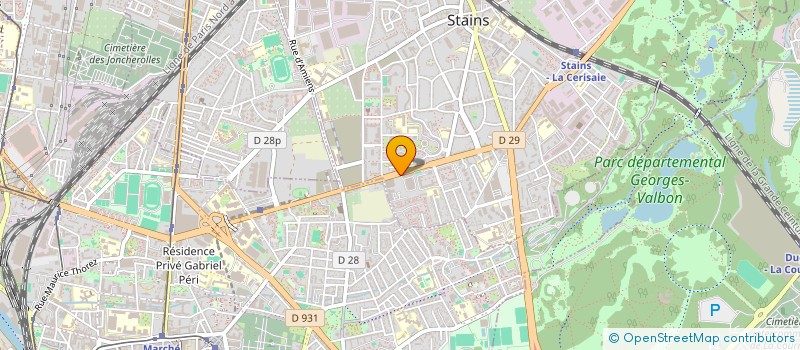 localisation de l'entreprise SARL DEAL B0X à STAINS
