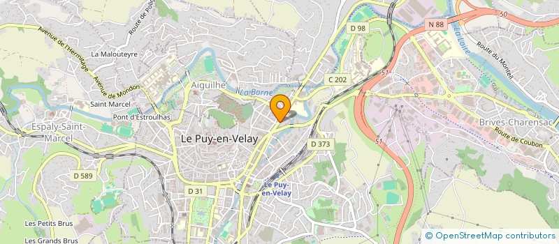 localisation de l'entreprise SARL DEBARKA  LE PUY-EN-VELAY