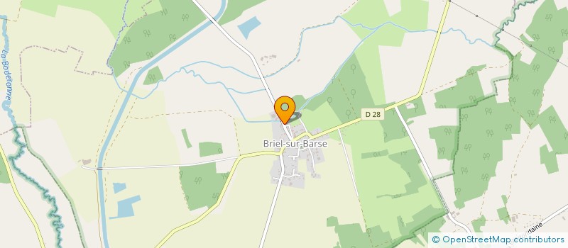 localisation de l'entreprise SARL DEBERT à BRIEL-SUR-BARSE
