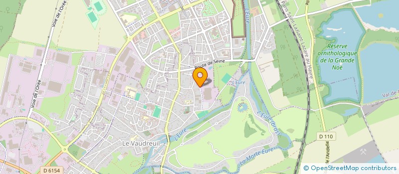 localisation de l'entreprise SARL DEBOC CHAUDRONNERIE SERRURERIE TUYAUTERIE MAINTENANCE INDUSTRIELLE  LE VAUDREUIL