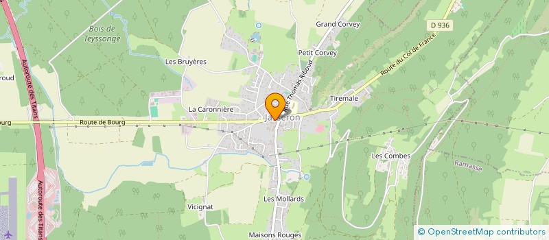 localisation de l'entreprise SARL DEBRAYFLEUR  JASSERON