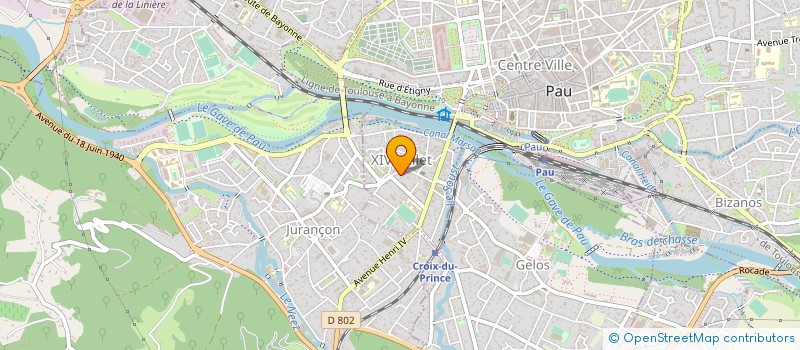 localisation de l'entreprise SARL DECAP 64 à PAU