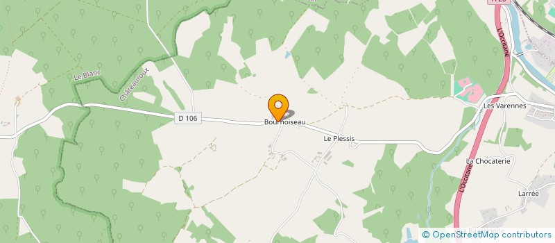 localisation de l'entreprise SARL DECAP'CENTRE à ARGENTON-SUR-CREUSE