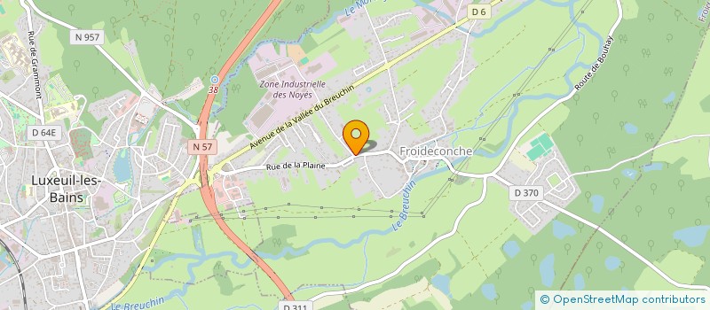 localisation de l'entreprise SARL DECHAMBENOIT ET FILS à FROIDECONCHE