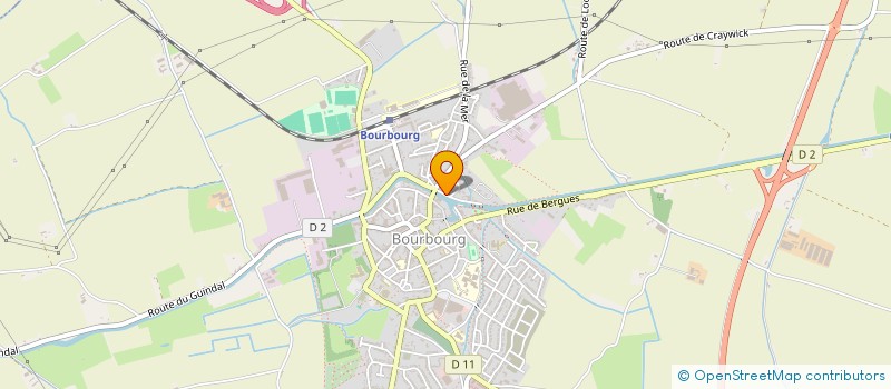localisation de l'entreprise SARL DECHERF PIERRE ET VIVIEN à BOURBOURG