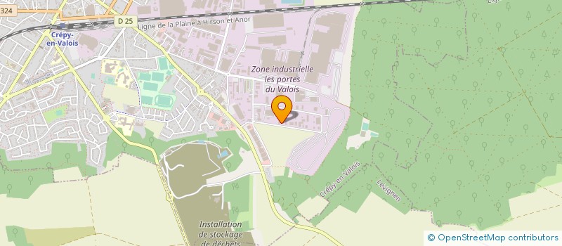 localisation de l'entreprise SARL DECKERS à CREPY-EN-VALOIS