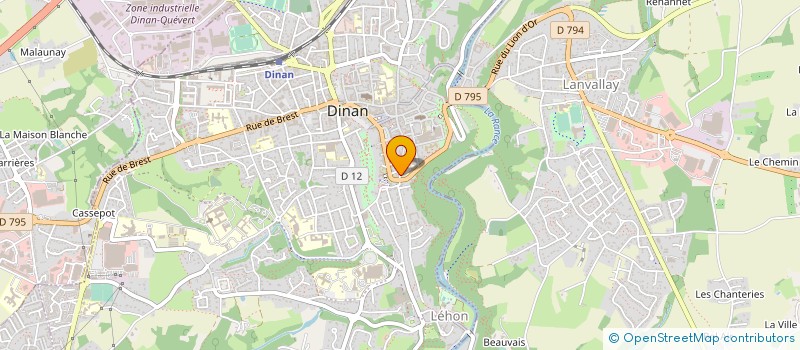 localisation de l'entreprise SARL DECLAIREL à DINAN