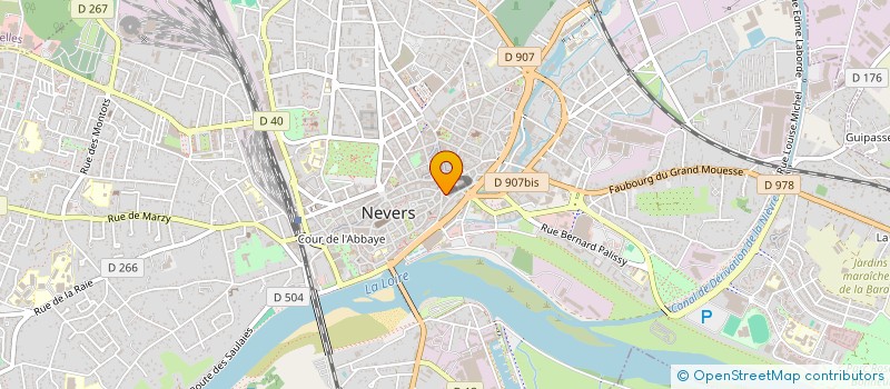 localisation de l'entreprise SARL DECLERC à NEVERS