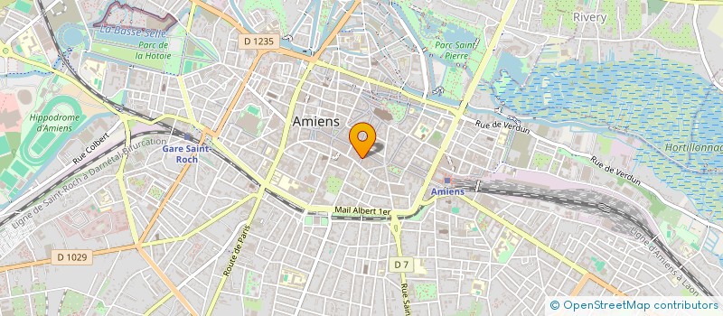 localisation de l'entreprise SARL DECLIC  AMIENS