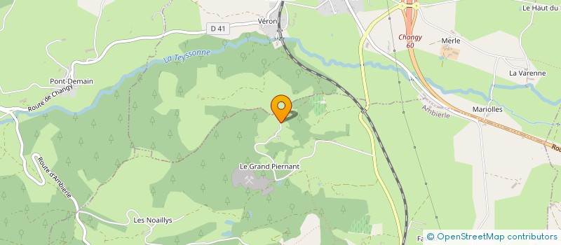 localisation de l'entreprise SARL DECLOITRE SYLVAIN  AMBIERLE