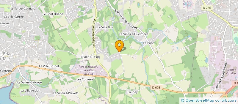 localisation de l'entreprise SARL DECO AND JOY  SAINT-LUNAIRE