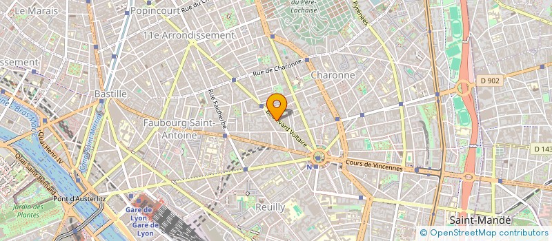 localisation de l'entreprise SARL DECO DISIGN à PARIS