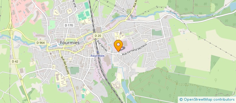 localisation de l'entreprise SARL DECO PROTEC  FOURMIES