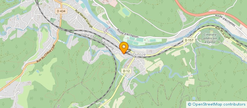 localisation de l'entreprise SARL DECO TRADING  DINOZE