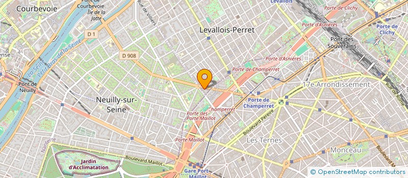 localisation de l'entreprise SARL DECOAI à LEVALLOIS-PERRET