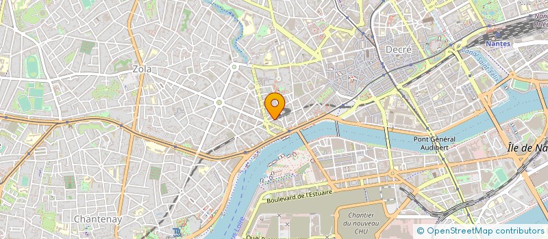 localisation de l'entreprise SARL DECOD'HEURE à NANTES