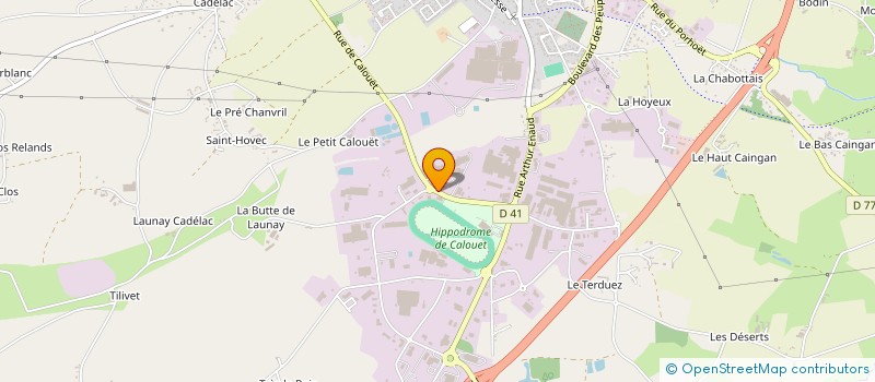 localisation de l'entreprise SARL DECOGRAPH à LOUDEAC