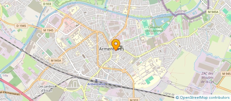 localisation de l'entreprise SARL DECOO à ARMENTIERES