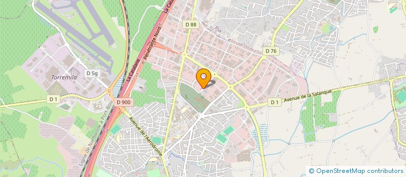 localisation de l'entreprise SARL DECOR DESIGN 66  PERPIGNAN