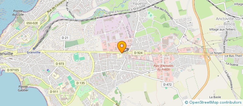 localisation de l'entreprise SARL DECOR'IN  GRANVILLE